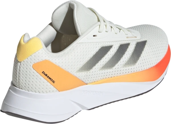 Кроссовки беговые женские Adidas DURAMO SL бело-оранжевые IE7982