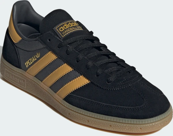 Кроссовки для гандбола Adidas HANDBALL SPEZIAL черно-серо-оранжевые IF9528