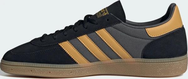 Кроссовки для гандбола Adidas HANDBALL SPEZIAL черно-серо-оранжевые IF9528