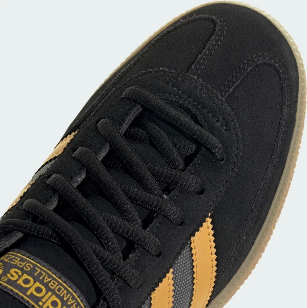 Кроссовки для гандбола Adidas HANDBALL SPEZIAL черно-серо-оранжевые IF9528