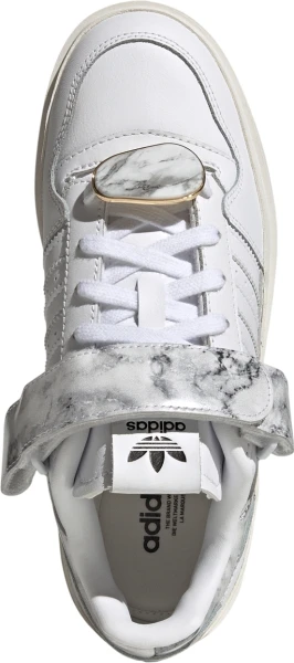 Кроссовки женские Adidas FORUM BONEGA бело-серые GY1541