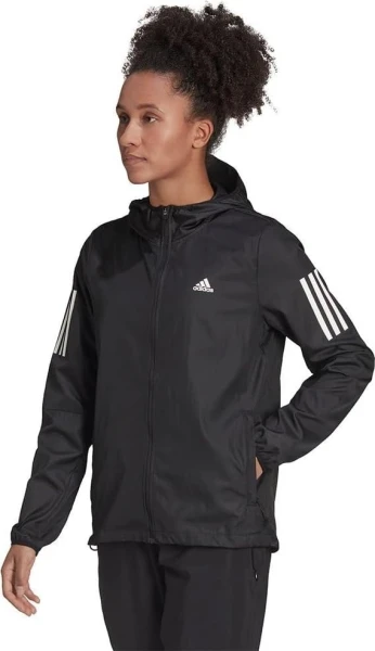 Ветровка для бега женская Adidas OWN THE RUN черная H59271