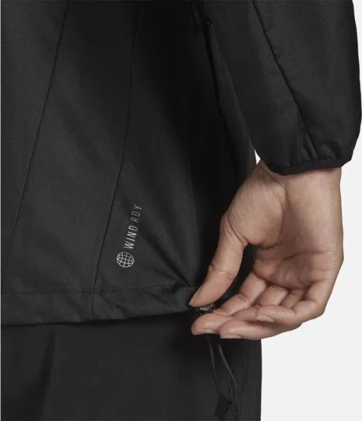 Ветровка для бега женская Adidas OWN THE RUN черная H59271