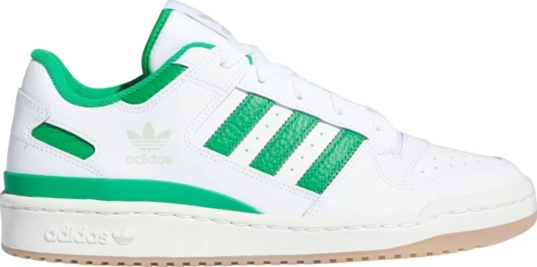 Кроссовки Adidas FORUM LOW CL бело-зеленые IH7820