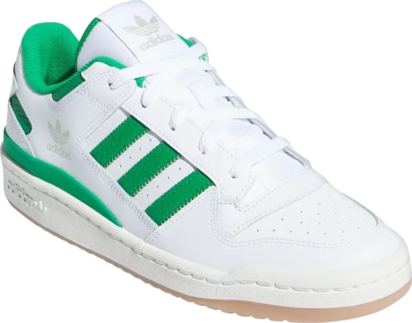 Кроссовки Adidas FORUM LOW CL бело-зеленые IH7820