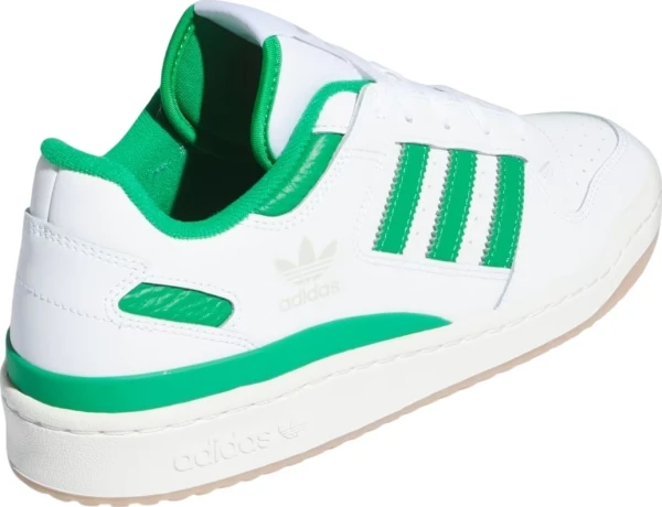 Кроссовки Adidas FORUM LOW CL бело-зеленые IH7820