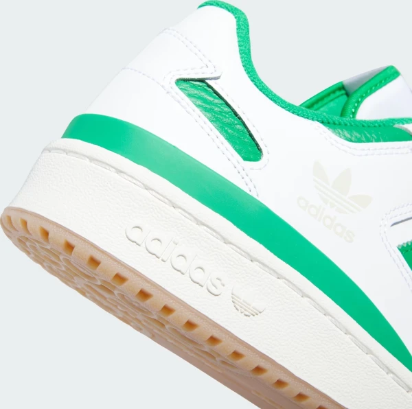 Кроссовки Adidas FORUM LOW CL бело-зеленые IH7820