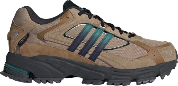 Кросівки для трейлранінгу Adidas RESPONSE CL TR коричнево-чорно-зелені ID1030
