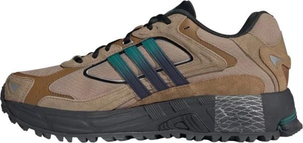 Кросівки для трейлранінгу Adidas RESPONSE CL TR коричнево-чорно-зелені ID1030