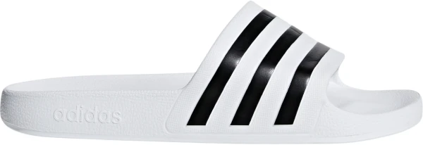 Шлепанцы Adidas ADILETTE AQUA бело-черные F35539