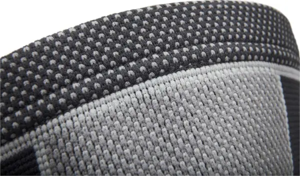 Фиксатор колена Adidas KNEE SUPPORT черно-серый S ADSU-12521BK-NL