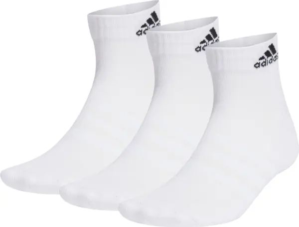 Шкарпетки Adidas CUSHIONED SPORTSWEAR ANKLE 3P білі (3 пари) HT3441