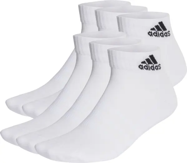 Шкарпетки Adidas CUSHIONED SPORTSWEAR ANKLE 6P білі (6 пар) HT3442