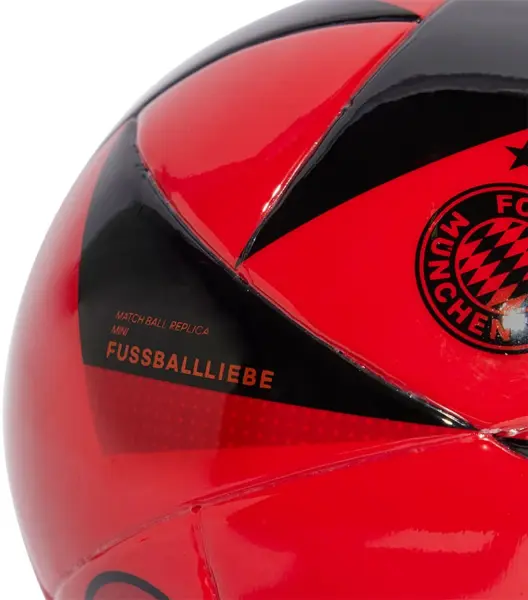 Сувенірний футбольний м'яч Adidas BAYERN MUNICH червоно-чорний Розмір 1 IX4029