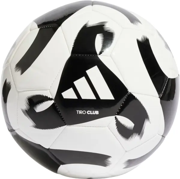 Футбольный мяч Adidas TIRO CLUB бело-черный Размер 5 HT2430