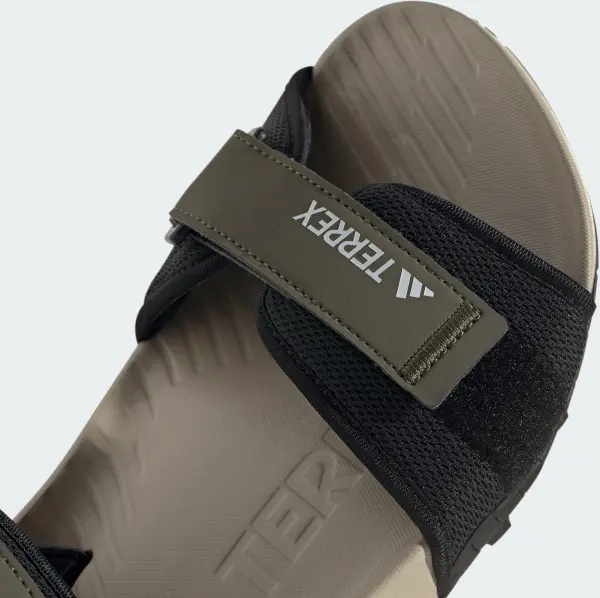 Сандали Adidas TERREX HYDROTERRA оливково-черно-молочные JQ2236