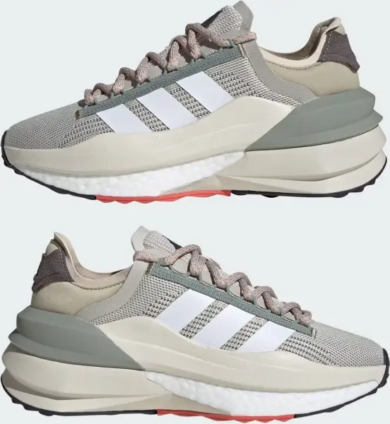 Кроссовки женские Adidas AVRYN_X бежево-серые IG3609