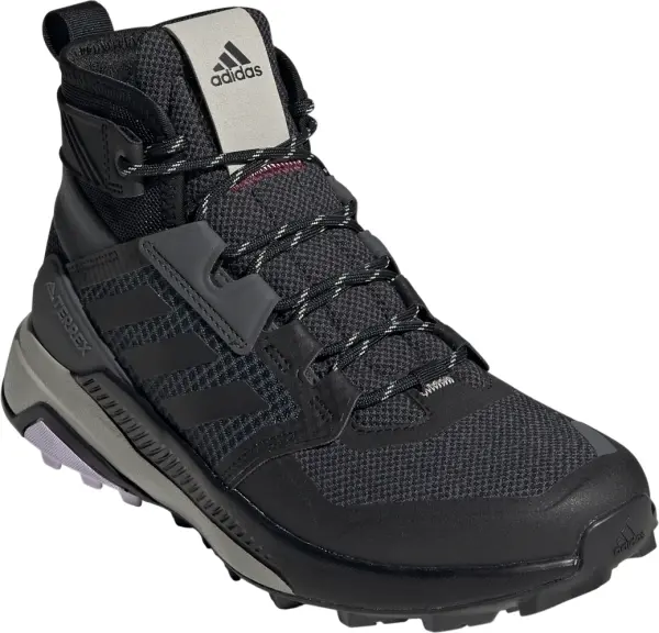 Черевики для хайкінгу жіночі Adidas TERREX TRAILMAKER MID чорно-сірі FU7243