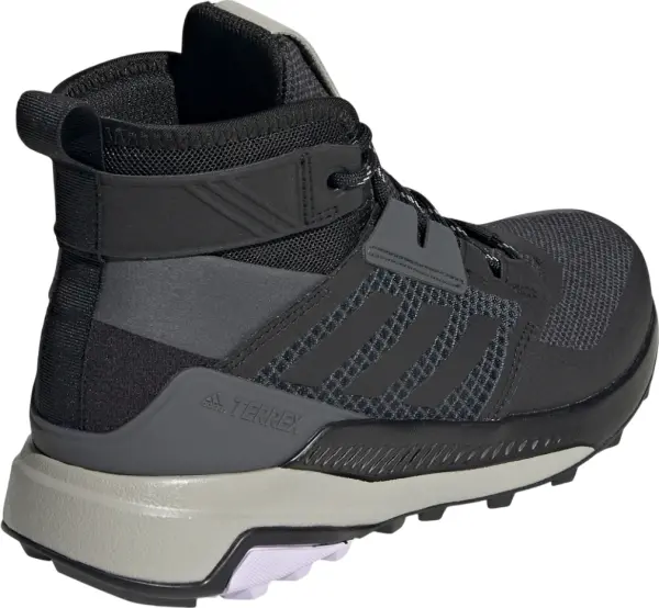 Черевики для хайкінгу жіночі Adidas TERREX TRAILMAKER MID чорно-сірі FU7243