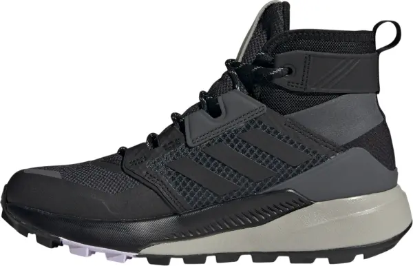 Черевики для хайкінгу жіночі Adidas TERREX TRAILMAKER MID чорно-сірі FU7243