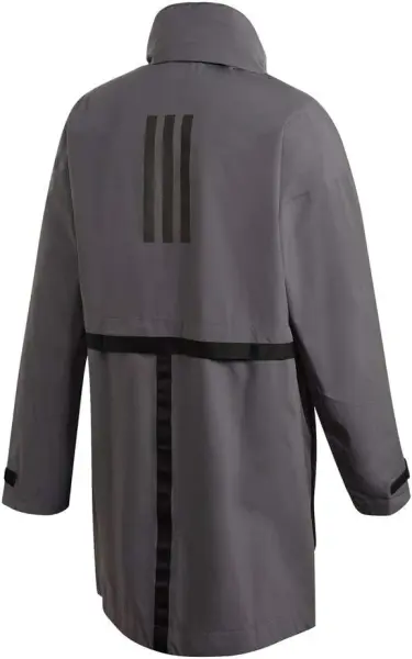 Куртка Adidas URBAN RAIN.RDY PARKA темно-сіра GE5865