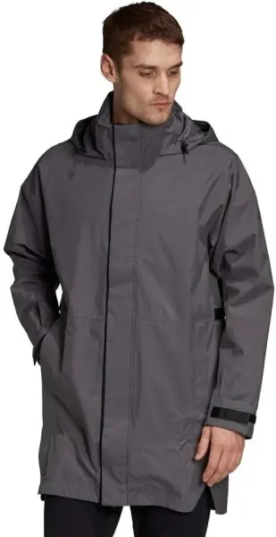Куртка Adidas URBAN RAIN.RDY PARKA темно-сіра GE5865