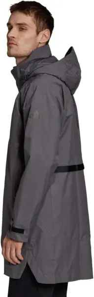 Куртка Adidas URBAN RAIN.RDY PARKA темно-сіра GE5865
