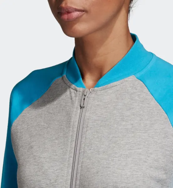 Спортивный костюм женский Adidas PERFORMANCE серо-голубой DV2435
