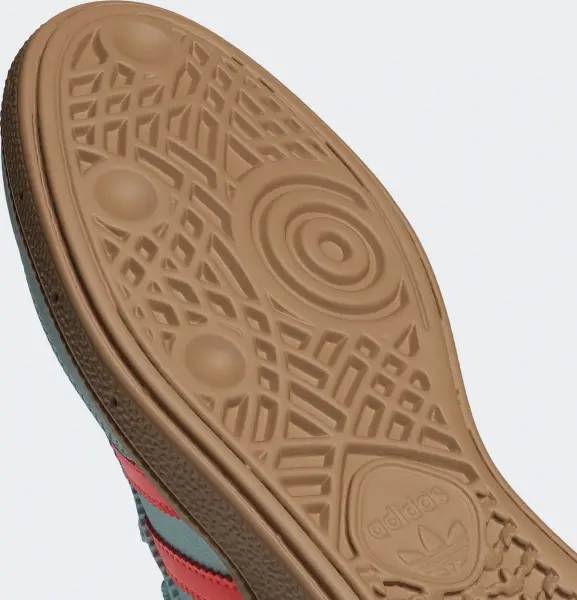 Кросівки для гандболу жіночі Adidas HANDBALL SPEZIAL бірюзово-помаранчеві IH5374