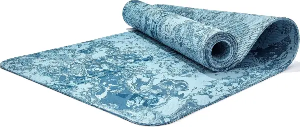 Килимок для йоги Adidas CAMO YOGA MATTE блакитний ADYG-10500RS-NL