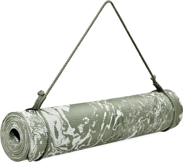 Коврик для йоги Adidas CAMO YOGA MATTE хаки ADYG-10500GN