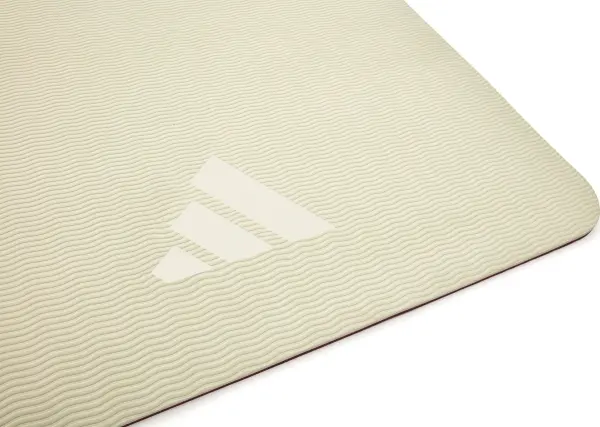 Коврик для йоги Adidas DOUBLE SIDED YOGA MAT бежево-бордовый ADYG-10400WP-NL