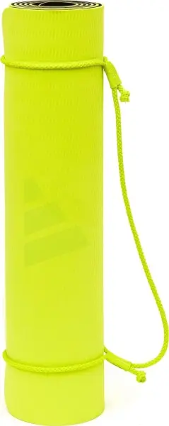 Коврик для йоги Adidas DOUBLE SIDED YOGA MAT желто-темно-серый ADYG-10400BLY-NL