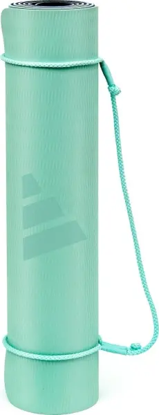 Коврик для йоги Adidas DOUBLE SIDED YOGA MAT мятно-темно-серый ADYG-10400BLM-NL