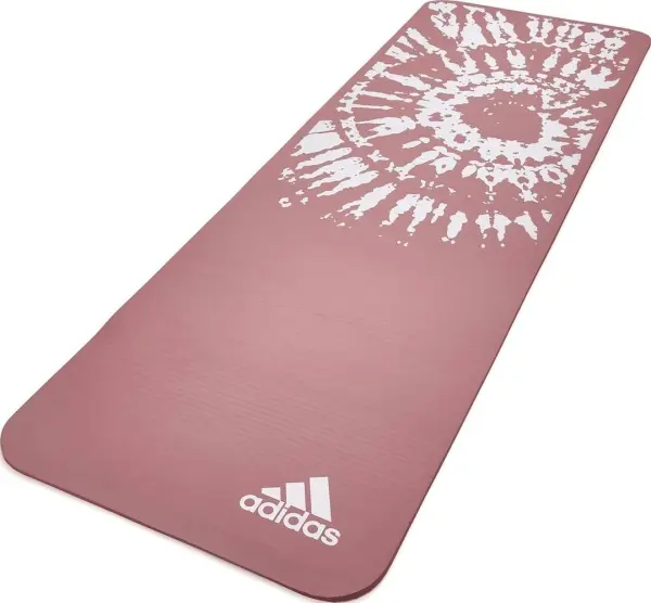 Коврик для йоги Adidas TIE-DYE YOGA MAT розово-белый ADYG-10200PK
