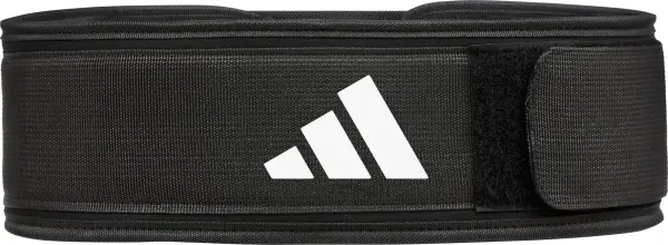 Пояс для тяжелой атлетики Adidas ESSENTIAL WEIGHTLIFTING BELT черный (72,4 - 85 см) ADGB-12253-NL
