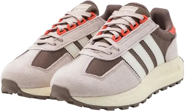 Кросівки Adidas RETROPY E5 бежево-коричнево-помаранчеві ID4362