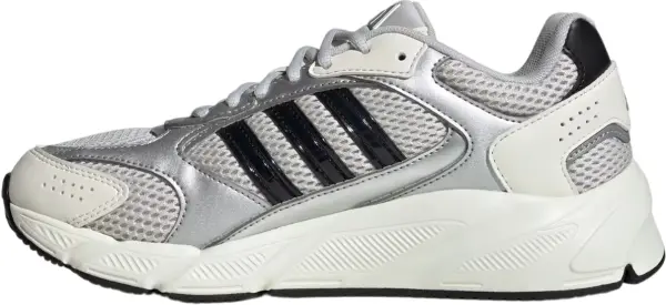 Кроссовки Adidas CRAZYCHAOS 2000 серебряно-бело-черные JR3491