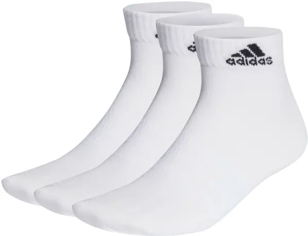 Носки Adidas THIN AND LIGHT ANKLE 3P белые (3 пары) HT3468
