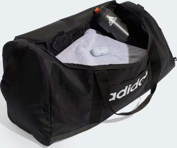 Сумка спортивная Adidas LINEAR DUFFEL LARGE 65,5L черная JE8344