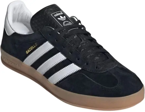 Кеды Adidas GAZELLE INDOOR черно-белые HO6259
