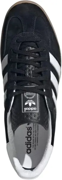 Кеды Adidas GAZELLE INDOOR черно-белые HO6259