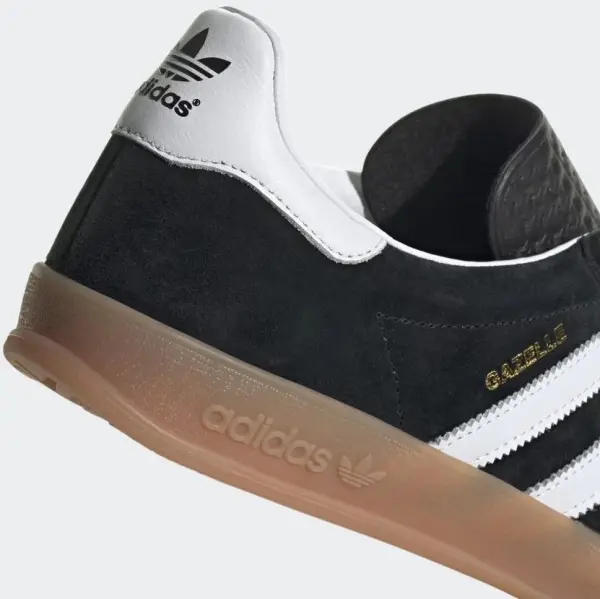 Кеды Adidas GAZELLE INDOOR черно-белые HO6259