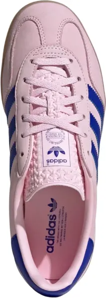 Кеды женские Adidas GAZELLE INDOOR светло-розово-синие JI1371
