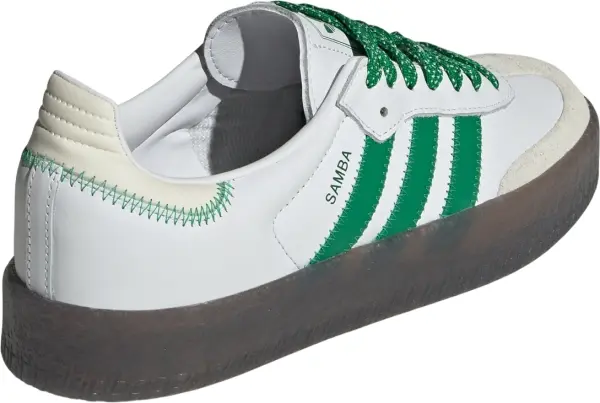 Кросівки жіночі Adidas SAMBAE біло-зелені IE9105