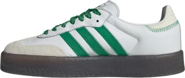 Кросівки жіночі Adidas SAMBAE біло-зелені IE9105