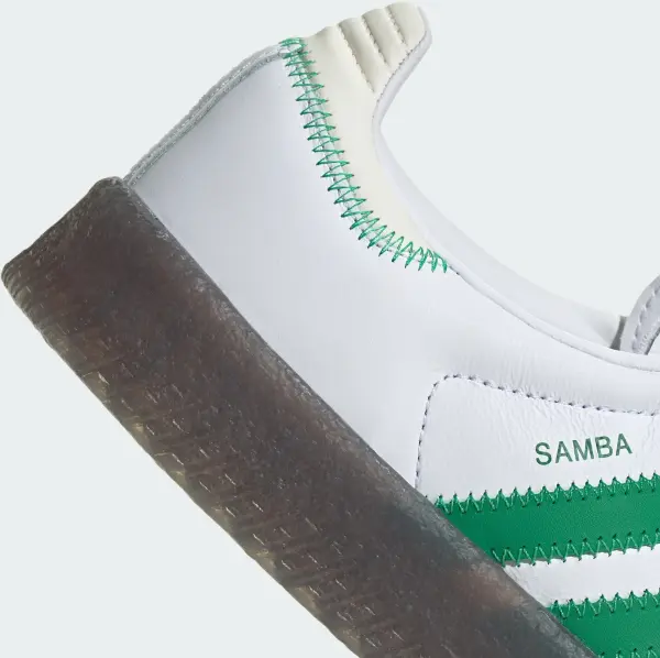 Кросівки жіночі Adidas SAMBAE біло-зелені IE9105