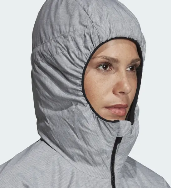 Куртка жіноча Adidas TERREX WINDWEAVE INSULATED сіра DZ0795