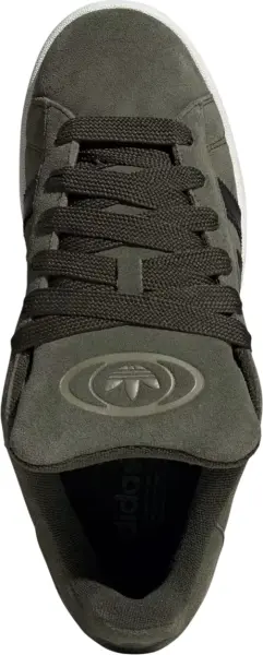 Кеди Adidas CAMPUS 00S темно-зелено-чорні JH9611