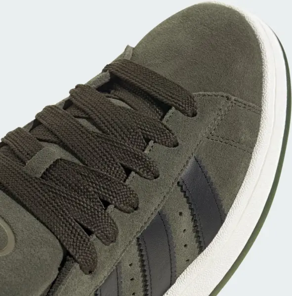 Кеди Adidas CAMPUS 00S темно-зелено-чорні JH9611